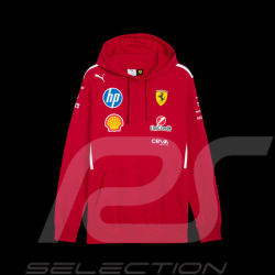 Ferrari Sweatshirt F1 Team Leclerc / Hamilton Puma Dark Red 7639741-01 - unisex