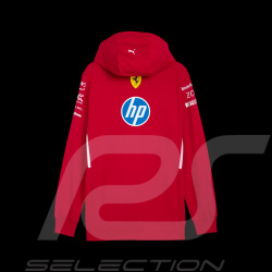Ferrari Sweatshirt F1 Team Leclerc / Hamilton Puma Dunkelrot 7639741-01 - unisex