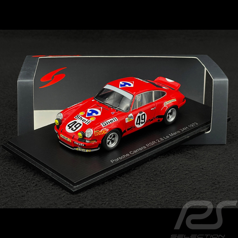 Porsche 911 Carrera RSR 2.8 n° 49 24h Le Mans 1973 1/43 Spark S9786