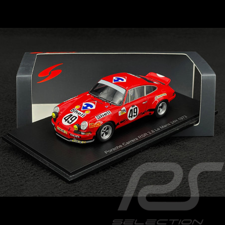Porsche 911 Carrera RSR 2.8 n° 49 24h Le Mans 1973 1/43 Spark S9786