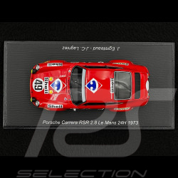 Porsche 911 Carrera RSR 2.8 n° 49 24h Le Mans 1973 1/43 Spark S9786