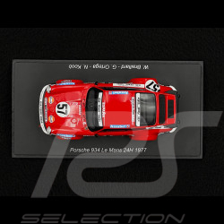 Porsche 934 n° 57 24h Le Mans 1977 1/43 Spark S9829