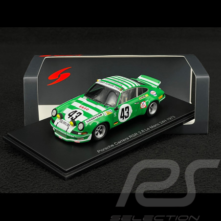 Porsche 911 Carrera RSR 2.8 n° 43 24h Le Mans 1973 1/43 Spark S9784