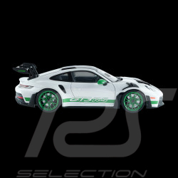 Porsche 911 GT3 RS Type 992 2024 Pack Weissach Blanc / Bandes Vertes 1/18 Solido S1812107