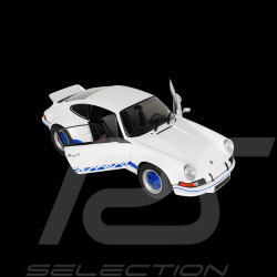 Porsche 911 RSR 2.8 1973 White / Blue Stripes 1/18 Solido S1801119