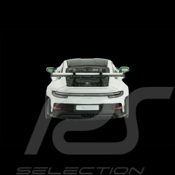 Porsche 911 GT3 RS Typ 992 2023 Weissach Package Weiß / Grüne Streifen 1/43 Solido S4314801