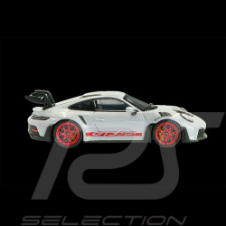 Porsche 911 GT3 RS Type 992 2023 Ice Grey Metallic / Pyro Red 1/43 Solido S4314802