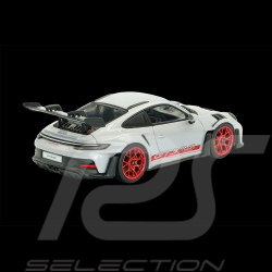 Porsche 911 GT3 RS Type 992 2023 Ice Grey Metallic / Pyro Red 1/43 Solido S4314802