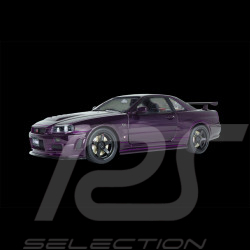 Nissan Skyline GT-R R34 Z-Tune 1999 Midnight Purple 1/18 Solido S1804311