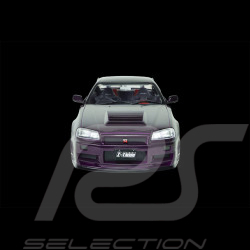 Nissan Skyline GT-R R34 Z-Tune 1999 Midnight Purple 1/18 Solido S1804311
