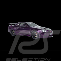 Nissan Skyline GT-R R34 Z-Tune 1999 Midnight Purple 1/18 Solido S1804311