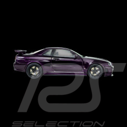 Nissan Skyline GT-R R34 Z-Tune 1999 Midnight Purple 1/18 Solido S1804311