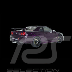 Nissan Skyline GT-R R34 Z-Tune 1999 Midnight Purple 1/18 Solido S1804311