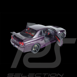 Nissan Skyline GT-R R34 Z-Tune 1999 Midnight Purple 1/18 Solido S1804311