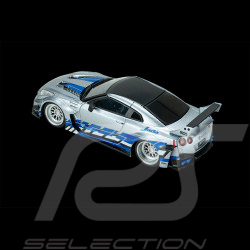 Nissan GT-R R35 Liberty Walk Silhouette 2020 Silber / Blau 1/43 Solido S4311211