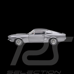 Ford Shelby Mustang GT500 1967 Grey / Black Stripes 1/18 Solido S1802905