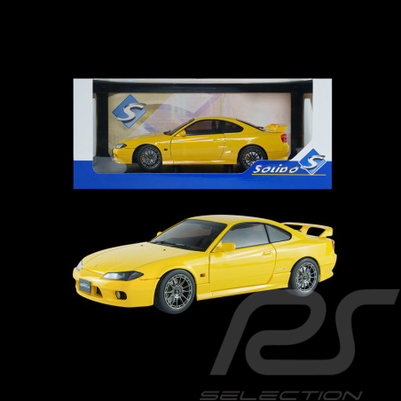 Nissan Silvia S15 Spec-R Aero 1999 Lightning Yellow 1/18 Solido S1812206