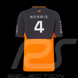 McLaren T-Shirt F1 Team Lando Norris Papaya Orange / Phantom TJ5320 - Kids