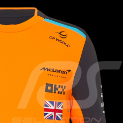McLaren T-Shirt F1 Team Lando Norris Papaya Orange / Phantom TJ5320 - Kids