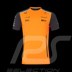 T-Shirt McLaren F1 Team Norris Piastri Orange Papaye / Phantom TJ5280 - Enfant