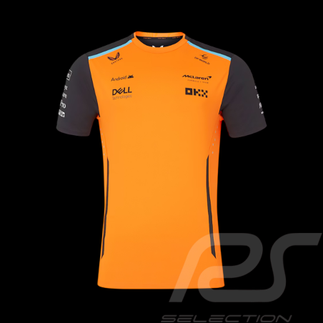 McLaren T-Shirt F1 Team Norris Piastri Papaya Orange / Phantom TJ5280 - Kids