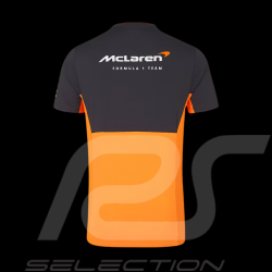 McLaren T-Shirt F1 Team Norris Piastri Papaya Orange / Phantom TJ5280 - Kinder