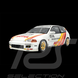 Honda Civic EG6 Mugen Racing 1992 Weiß / Rote Streifen 1/18 Solido S1810404