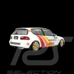 Honda Civic EG6 Mugen Racing 1992 Weiß / Rote Streifen 1/18 Solido S1810404