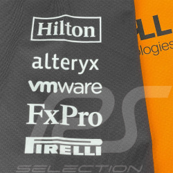 McLaren T-Shirt F1 Team Norris Piastri Papaya Orange / Phantom TJ5280 - Kinder