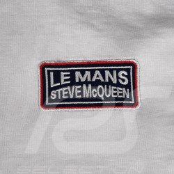 Steve McQueen T-Shirt Le Mans 1971 White / Blue SQ261TSM02-002 - Men