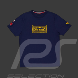 T-Shirt Steve McQueen Le Mans Bleu Marine SQ261TSM03-100 - Homme