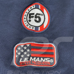 T-Shirt Steve McQueen Le Mans Bleu Marine SQ261TSM03-100 - Homme