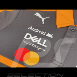 McLaren Poloshirt F1 Team Norris / Piastri 2026 Papaya Orange Puma 701241087-001 - Unisex
