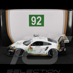 Porsche 911 RSR Type 991 n° 92 24h Le Mans 2019 1/12 Ixo LEGT12024