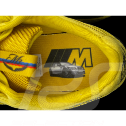 Chaussure BMW M3 Speedcat + Porte-clés + Boîte Collector Puma Cuir / Effet Carbone Jaune 309309-02 - mixte