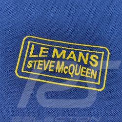 Steve McQueen Poloshirt Le Mans 1971 Marineblau SQ261POM03-100 - Herren