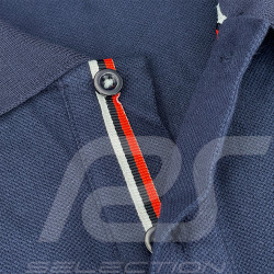 Steve McQueen Polo Shirt Le Mans 1971 Navy Blue SQ261POM03-100 - Men