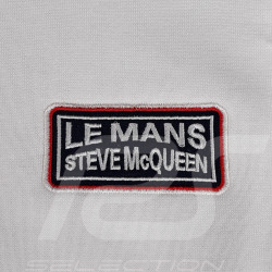 Veste Steve McQueen Le Mans 1971 Zippée Blanc / Bleu SQ261SSM02-002 - Homme