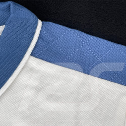 Steve McQueen Polo Shirt Le Mans 1971 White / Blue SQ261POM02-002 - Men