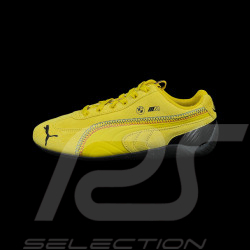 Chaussure BMW M3 Speedcat + Porte-clés + Boîte Collector Puma Cuir / Effet Carbone Jaune Phoenix 309309-02 - mixte