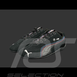 BMW Schuhe M3 Speedcat + Schlüsselanhänger + Sammlerbox Puma Leder / Carbon-Optik Schwarz 309309-01 - unisex