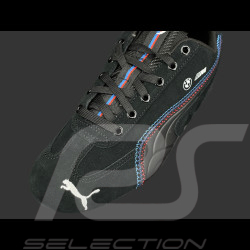 Chaussure BMW M3 Speedcat + Porte-clés + Boîte Collector Puma Cuir / Effet Carbone Noir 309309-01 - mixte