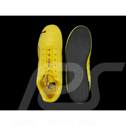 Chaussure BMW M3 Speedcat + Porte-clés + Boîte Collector Puma Cuir / Effet Carbone Jaune Phoenix 309309-02 - mixte