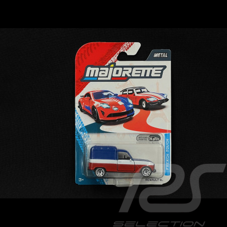 Renault 4L French Touch Bleu / Blanc / Rouge 1/64 Majorette 8502100004