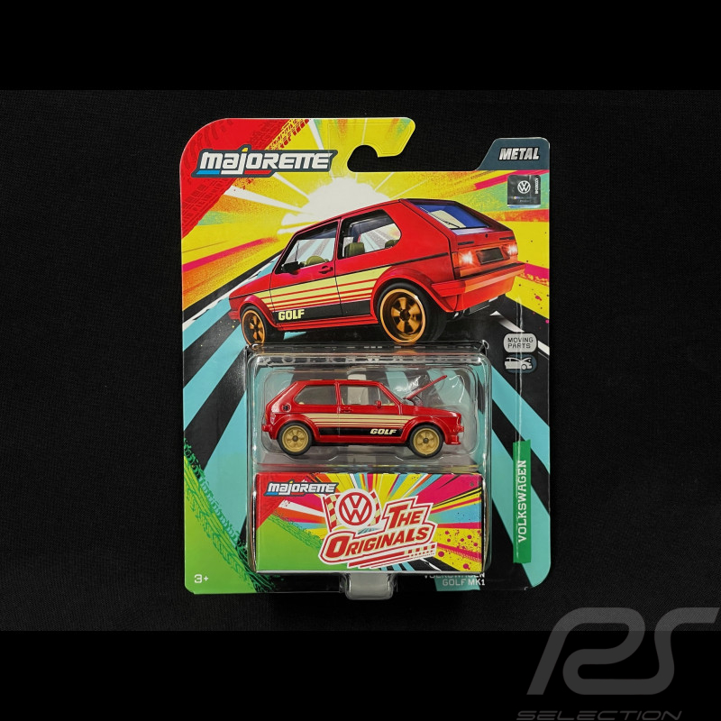 Volkswagen Golf MK1 The Originals Rot 1/59 Majorette 8504101000