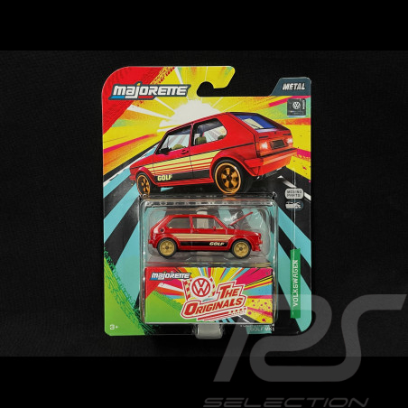 Volkswagen Golf MK1 The Originals Rouge 1/59 Majorette 8504101000