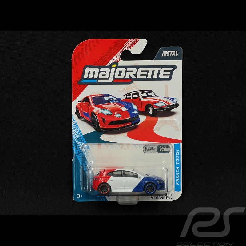 Renault Mégane RS French Touch Bleu / Blanc / Rouge 1/64 Majorette 8502100004