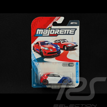 Renault Mégane RS French Touch Blau / Weiß / Rot 1/64 Majorette 8502100004