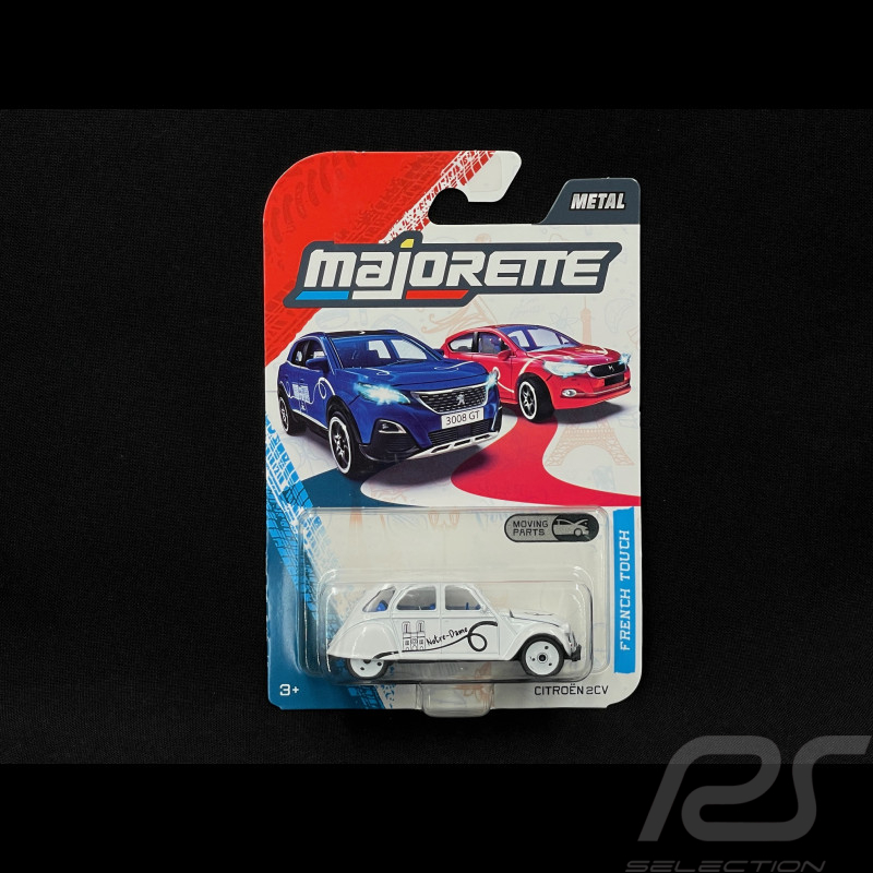 Citroën 2CV Notre-Dame French Touch Blanc 1/64 Majorette 8502100003