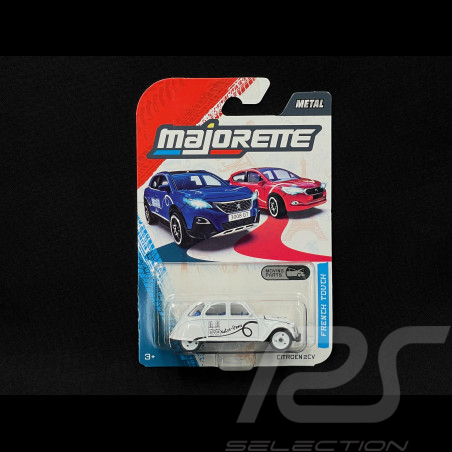 Citroën 2CV Notre-Dame French Touch Blanc 1/64 Majorette 8502100003